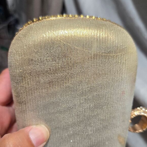 Women Rhinestone Clutch Handbag Evening Sparkly Wedding Purse Bag Glitter Bridal - Picture 8 of 16